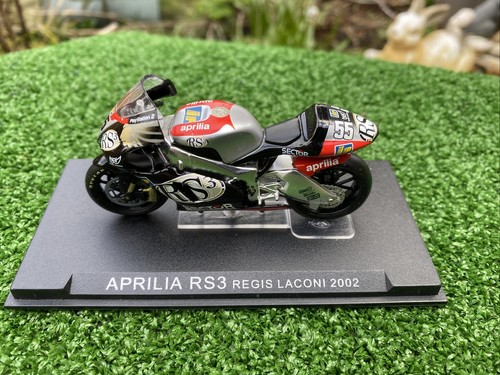 Deagostini Aprilia R/S 3 - Régis Laconi 2002 Diecast Racing Motorbike 1:24 - Picture 12 of 12