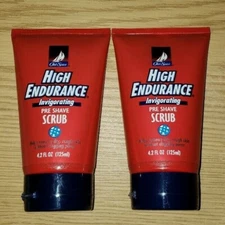 Old Spice High Endurance Invigorating Pre-Shave Scrub, 4.2oz - 2 Tubes