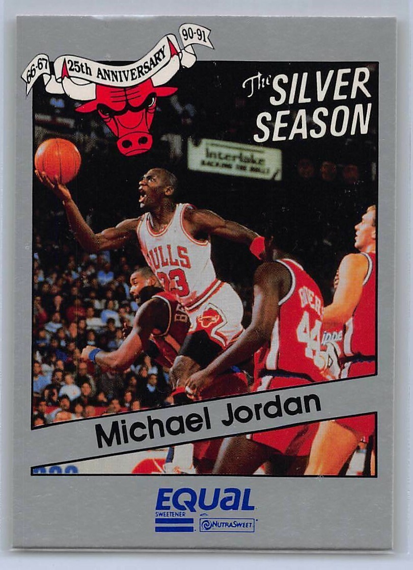 1990 MICHAEL JORDAN - STAR COMPANY/EQUAL Card #1 - CHICAGO