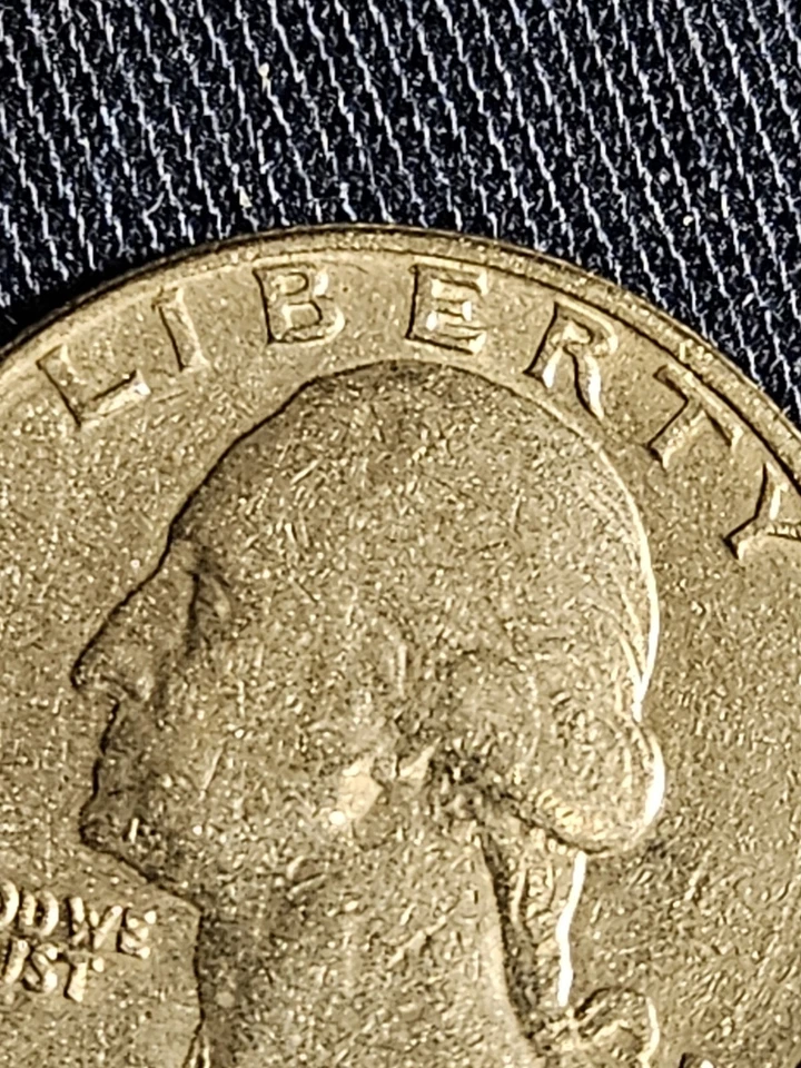 1978 D Quarter Rare Errors Filled In Letter "A" And Filled In Mint Mark, (VF) - Image 4 of 4