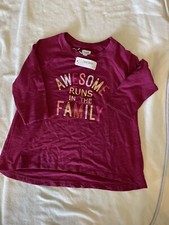 Gymboree Lightweight Sweater Size 7-8 EUC  Awesome Runs In The Family  NWT