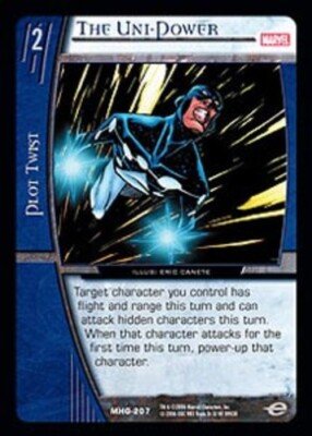 VS System: The Uni-Power - Foil [Played] VS: Marvel Heralds of Galactus TCG CCG