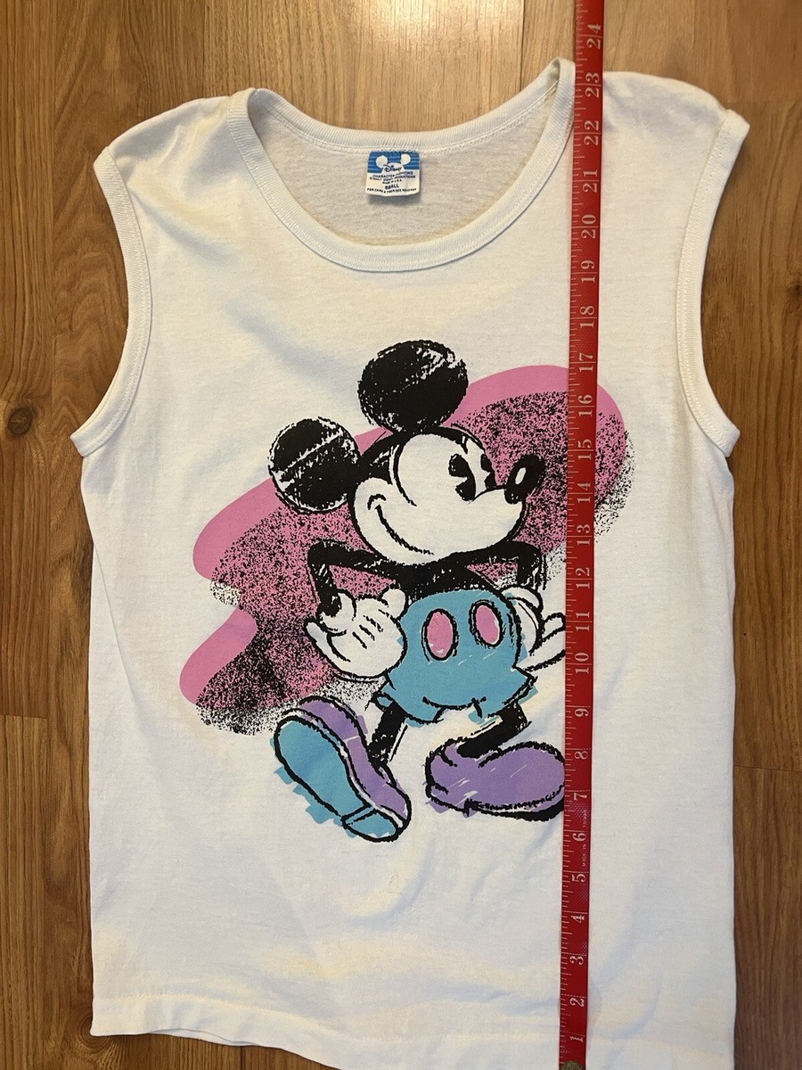 CRUSH Mickey TANKTOP ダメージ加工ミッキータンクトップ. s-l400.jpg