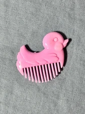 My Little Pony G1 North Star pink duck Comb hasbro 1987