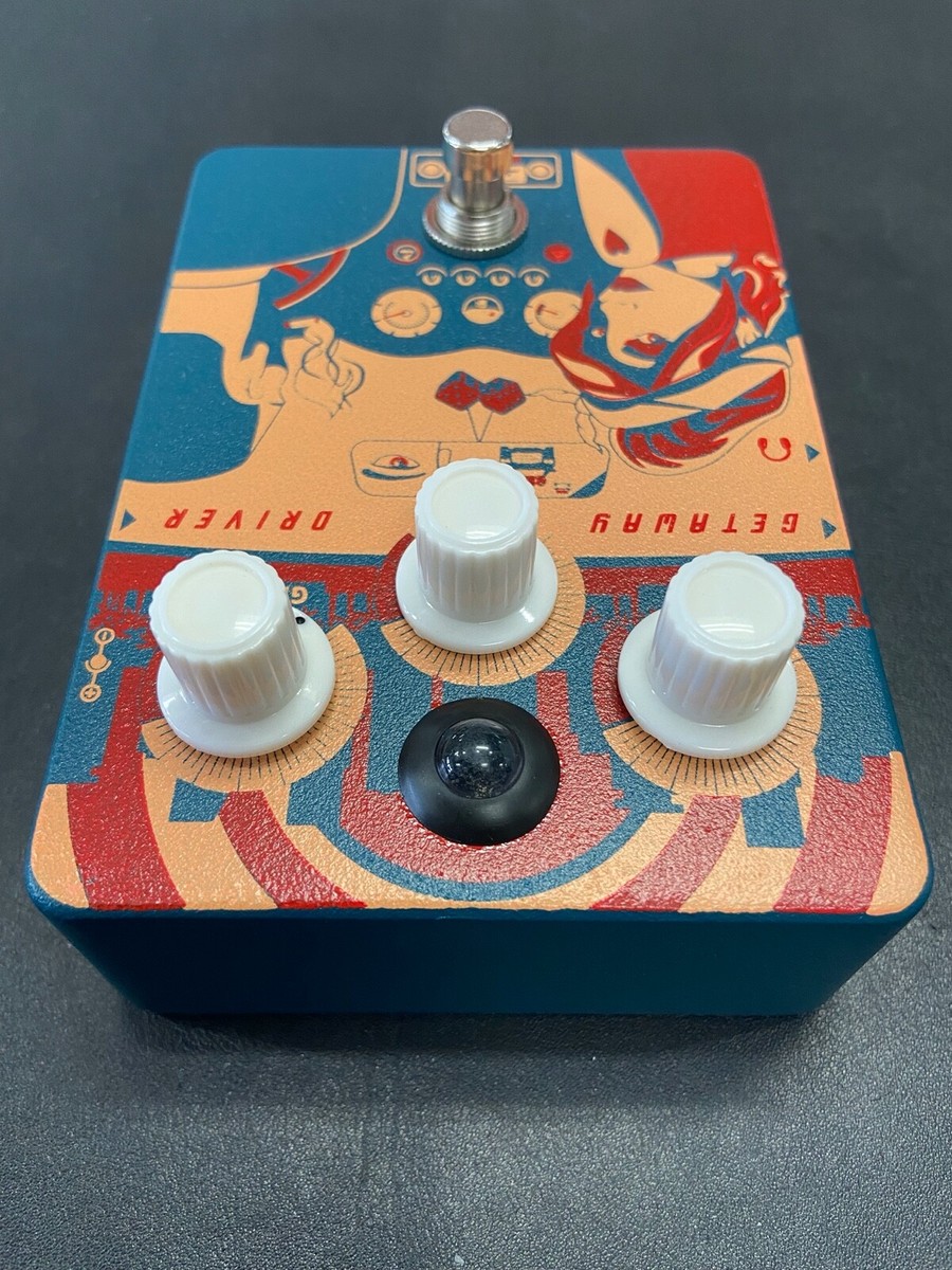 Orange Amplifiers Getaway Driver Overdrive Cab Sim Pedal New