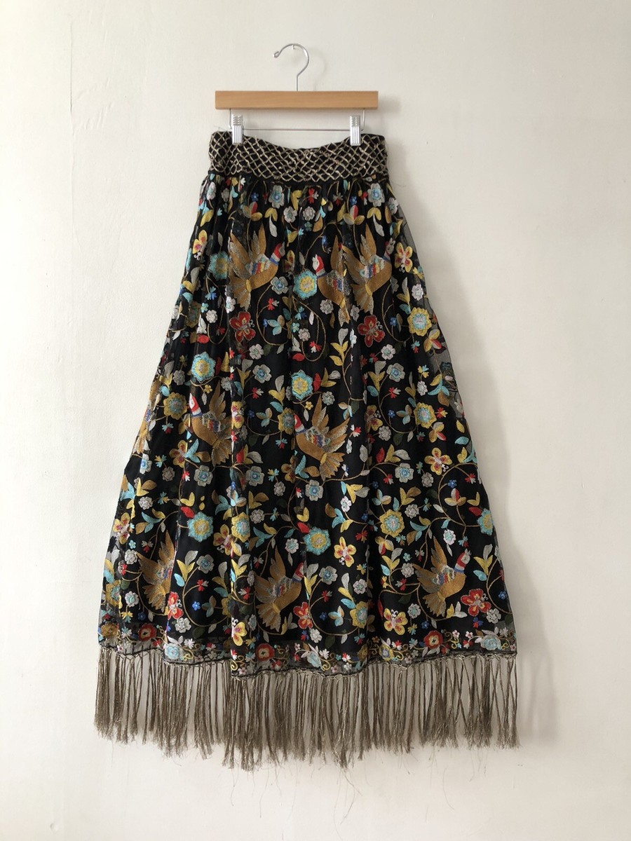 ALICE+OLIVIA スパンコールプリーツマキシスカート ALICE+OLIVIA アリスアンドオリビア プリーツスカート KATZ