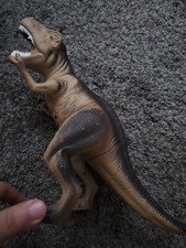 2016 Smithsonian T-REX Action Figure Dinosaur Collection Roars Lights-UP