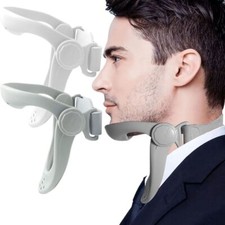 1pc Adjustable Posture Corrector Neck Brace Cervical Neck Traction Device UK