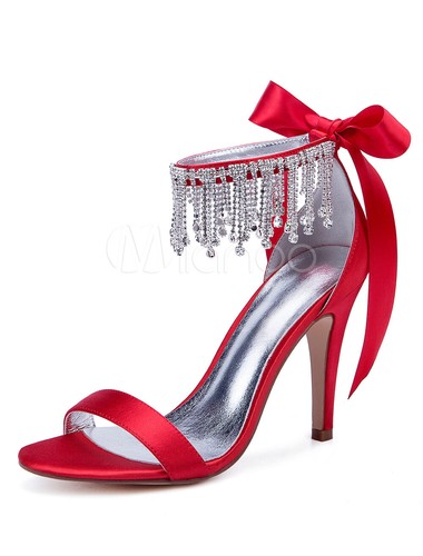 red wedding boots