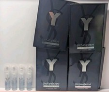 Lot of 4 YSL Y YVES SAINT LAURENT Eau De Parfum INTENSE VIALS 1.2 ml/ 0.04 Oz