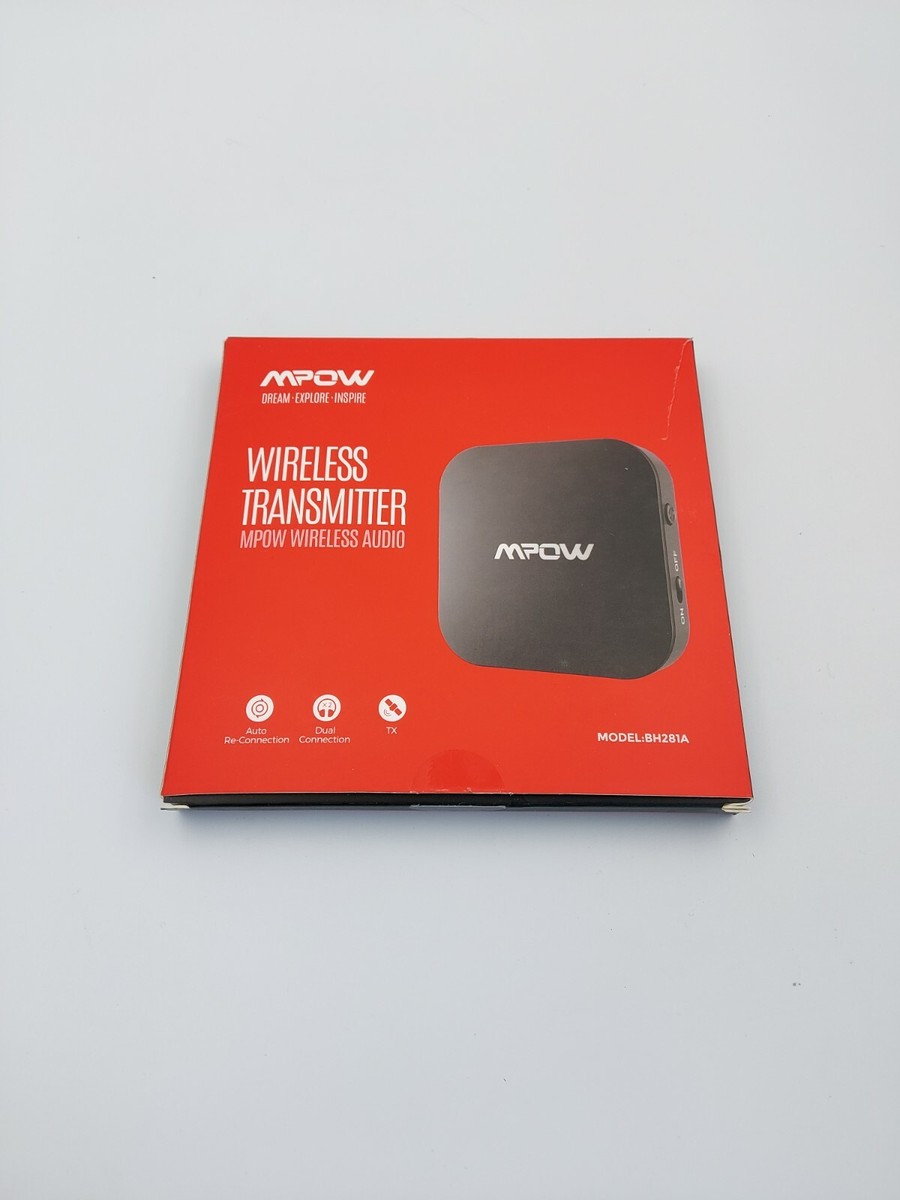 MPOW BH281A Bluetooth Transmitter Bluetooth aptX™ Low Latency, 30  Hours Pla