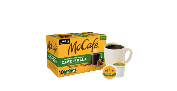 Keurig McCafe Cafe de Olla Latin America Recyclable K-Cup Pods Dark Roast Coffee
