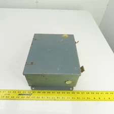 Hoffman 12" x 10" x 5" Steel Electrical Enclosure W/Backplate & Hinged Door