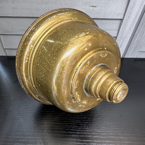 Vintage Bruford & Hardy Plymouth Brass Duplex Oil Lamp BASE No SHADE - Picture 17 of 24