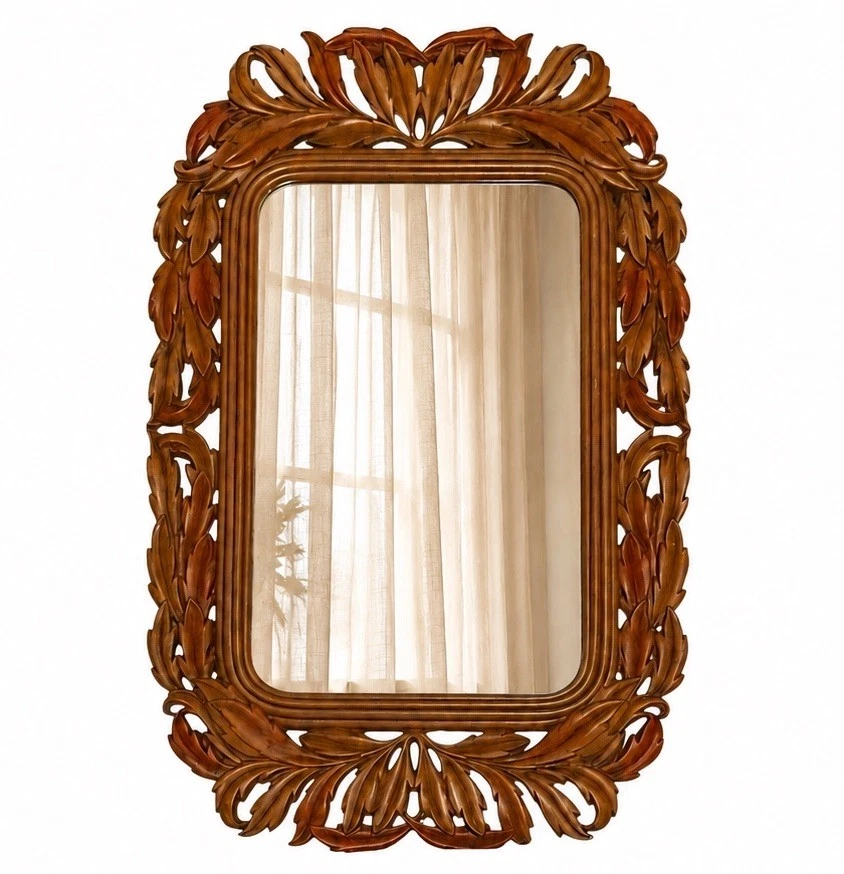 Burwood Mirror In Collectible Wall Hangings & Mirrors for sale | eBay