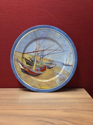 Goebel Wandteller Vincent Bateaux de péche ARTIS ORBIS Seegelboote Ø32cm #PK095