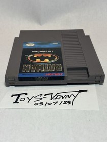 1989 BATMAN &bull; WORKING w/CASE &bull; VINTAGE NES NINTENDO VIDEO GAMES