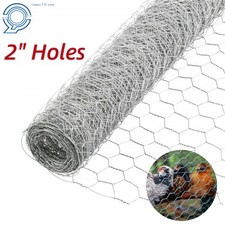 High Quality 2" Holes Galvanized Poultry Net - Metal Fencing / Chicken Wire