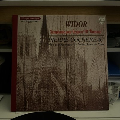 WIDOR SYMPHONIE POUR ORGUE NO10 LP PIERRE COCHEREAU T815