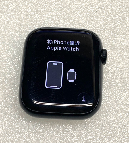FOR PARTS ONLY Apple Watch Series 7 45mm GPS (Locked Read Description)
