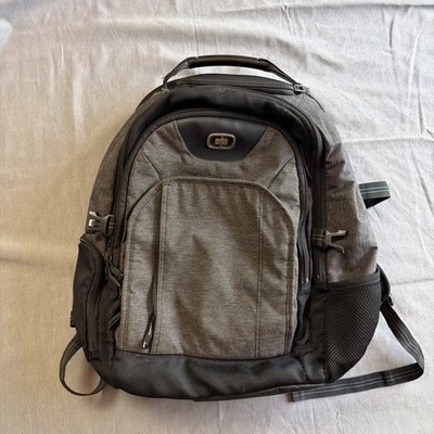 OGIO Prospect Tech Vault Airflow Laptop Backpack Charcoal Black Red Excellent