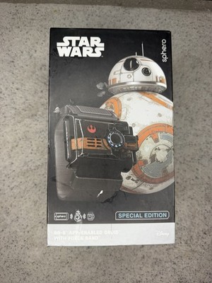 Sphero Star Wars BB-8 Special Edition Force Band Droid Tested Works w/ Box
