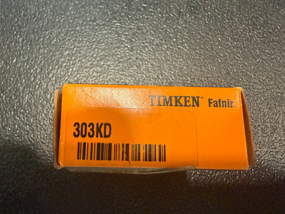 TIMKEN 303KD / 303KD New in Original Box. Free Shipping USPS Priority Mail.