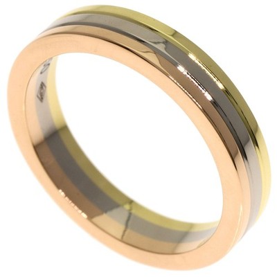 CARTIER Ring drei Farben # 47 K18 Gelbgold K18 Weißgold Damen [gebraucht]