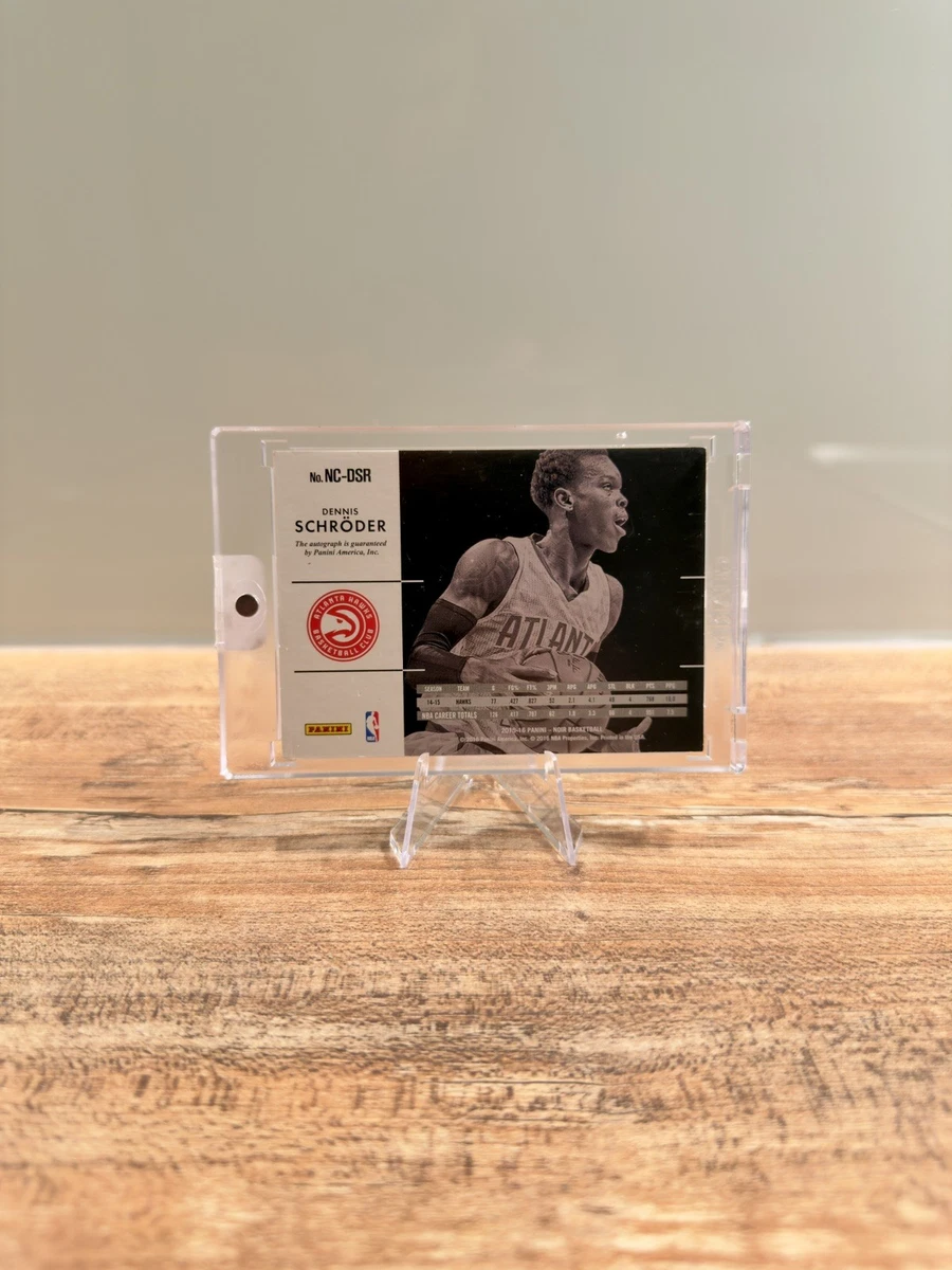Dennis Schröder Noir Gold On Card /49 2015-16