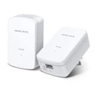 Powerline Adapter MP500 KIT, 1000 Mbit/s HomePlug AV2, Gigabit Port, Plug & P...