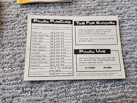 Toughman Contest (Sega 32X, 1995) Complete CIB With RARE Card