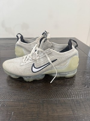 Nike Air VaporMax 2021 Flyknit White Black Gray DH4084-100 Men s Size 8.5 