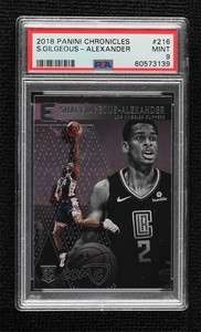 2018 Panini Chronicles Essentials Shai Gilgeous-Alexander PSA 9 MINT Rookie RC