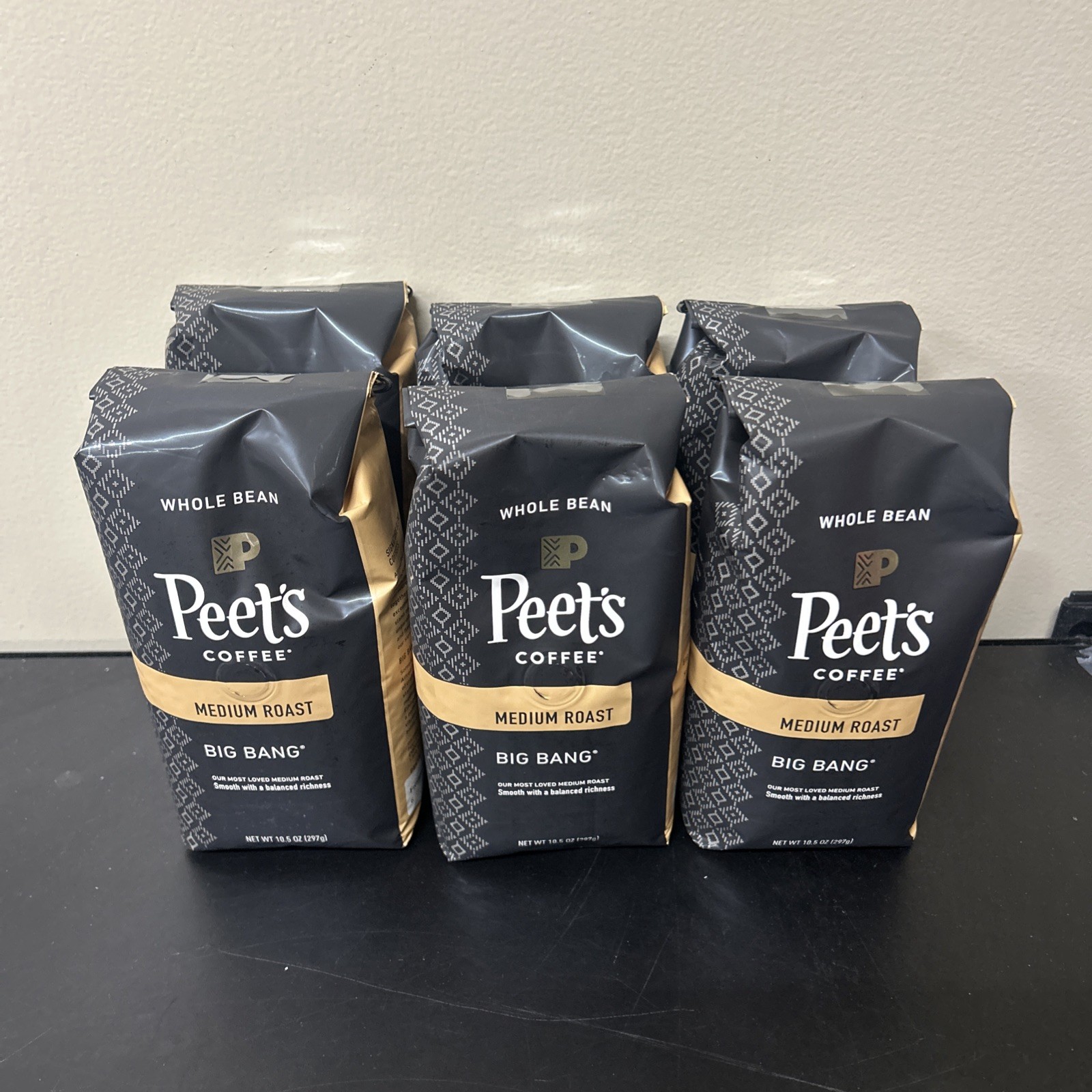 Peet's Coffee Medium Roast Whole Bean 100% Arabica Big Bang 