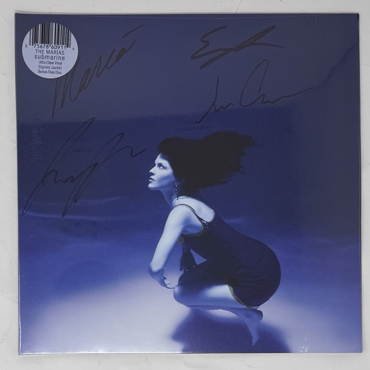The Marias Signed Submarine Vinyl LP Record & Flexi Disc Autograph