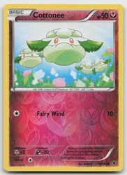 Cottonee 70/124 Reverse Holo XY - Fates Collide Common