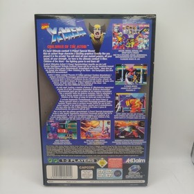 Xmen Children of the atom Game for Sega Saturn Complete Pal Italian Excellent