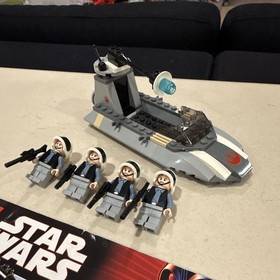 LEGO Star Wars 7668 Rebel Scout Speeder 82pc 4 Minifigs No Box