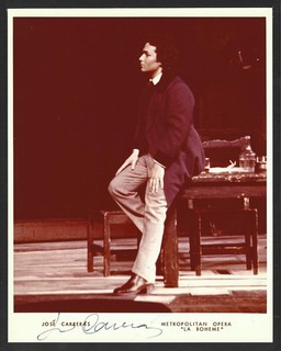 ORIGINAL AUTOGRAMM VON JOSÉ CARRERAS ( OPER / TENOR / PHOTO 20 x 25 cm 70er !! )