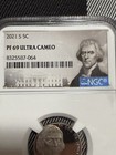 2021 S Proof Jefferson Nickel PF 69 Ultra Cameo NGC Graded — photo 3