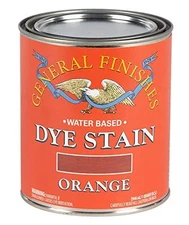 Ultra Penetrating Orange Wood Stain 1 Quart Water Based Deep Rich Color