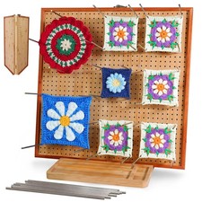 HHSarioneiro 15.6" Crochet Blocking Board 15.6 inches x inches, 15.6in