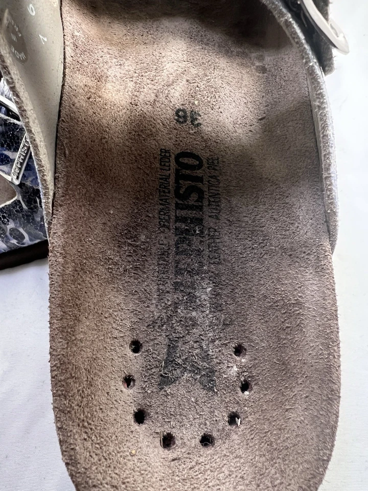 Mephisto Mujer Helen Azul Talla Us 5.5/ EU 36 Foto 4 de 4