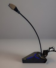 Crystal Omnidirectional Condenser USB Mic for YouTube, Skype, Games - 6ft Cable