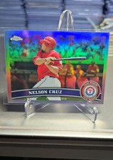 2011 Topps Chrome - Nelson Cruz #74 Refractor
