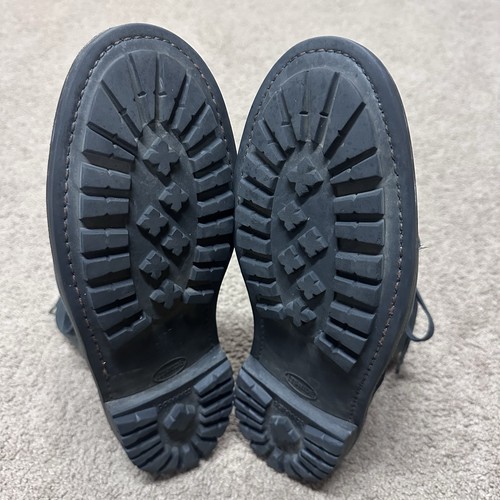 Allen Edmonds SURREY Men’s 9.5 Cap Toe Derry Black 3674 Commando Outsole Boots - Picture 10 of 12