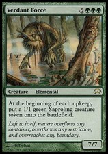 Verdant Force - Medium Play MTG Planechase