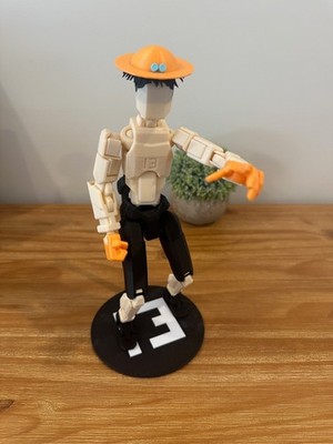 Firefist Ace Dummy 13 I Special Edition Custome 3d Figure Fully Assembled