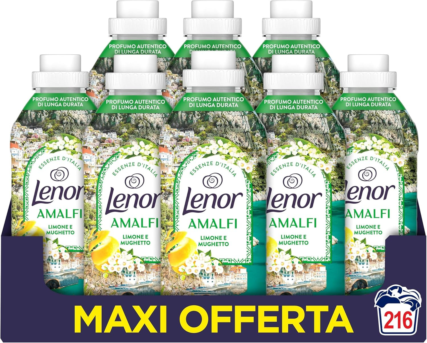 Lenor Essenze D'Italia Amalfi: Ammorbidente Concentrato 216 Lavaggi