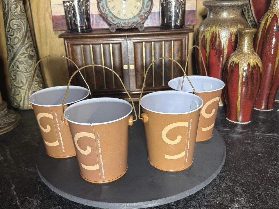 Juego de 4 lindos cubos de fiesta de mono Foto 3 de 4